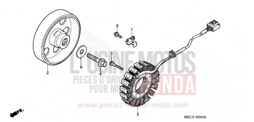 GENERATRICE CBR1000RR6 de 2006